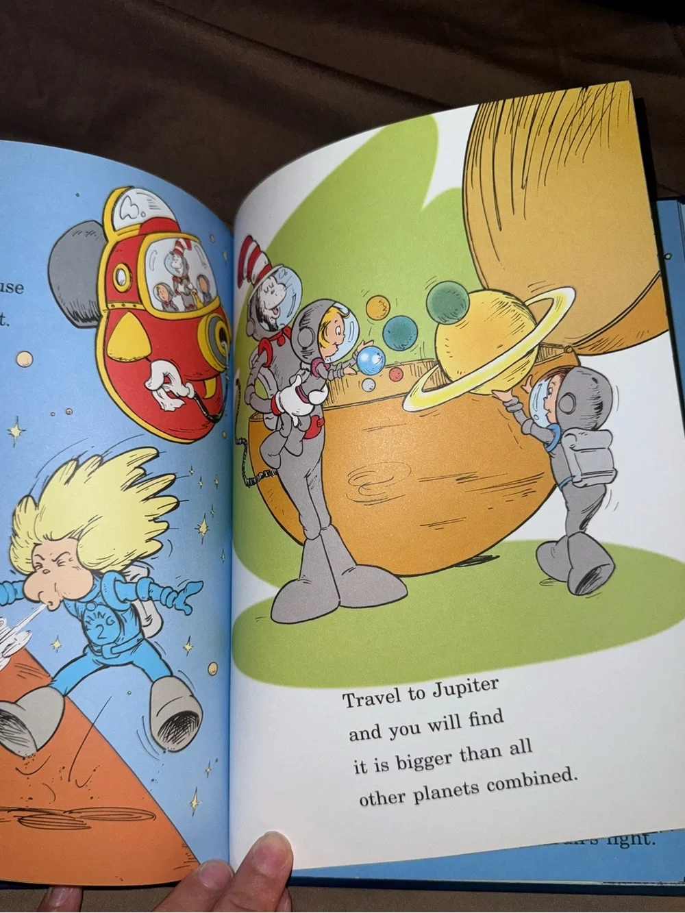 Dr. Seuss There’s No Place Like Space Solar System Hardcover Kids Science Book